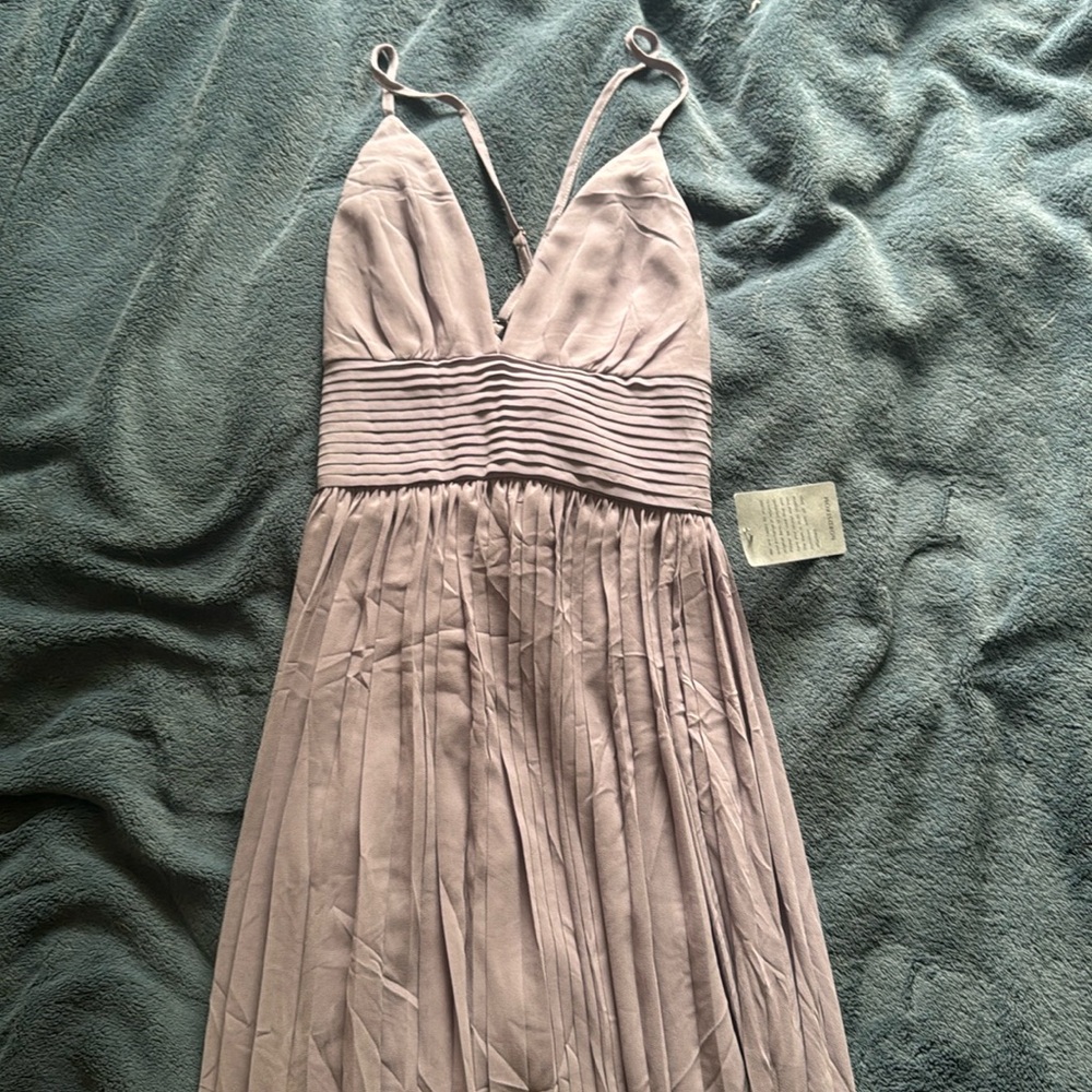 NWT Purple Bridesmaid Dress Floor Length